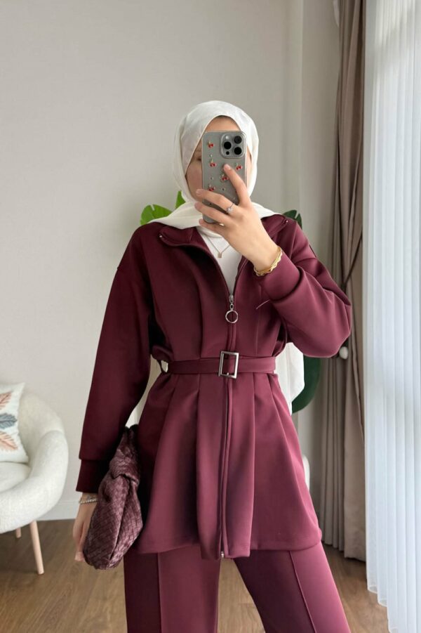 Ensemble atika rouge