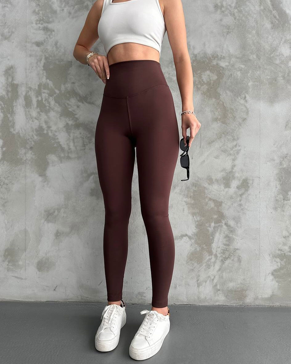marron Leggings Oysho Slim – Image 3