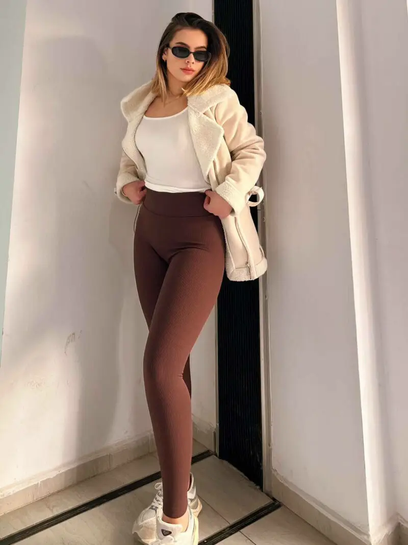 Pack 3 leggings rayure