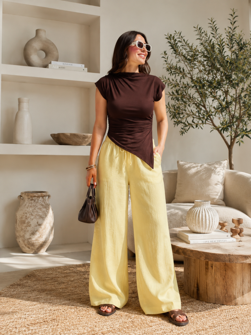 Accueil pantalon lenin large