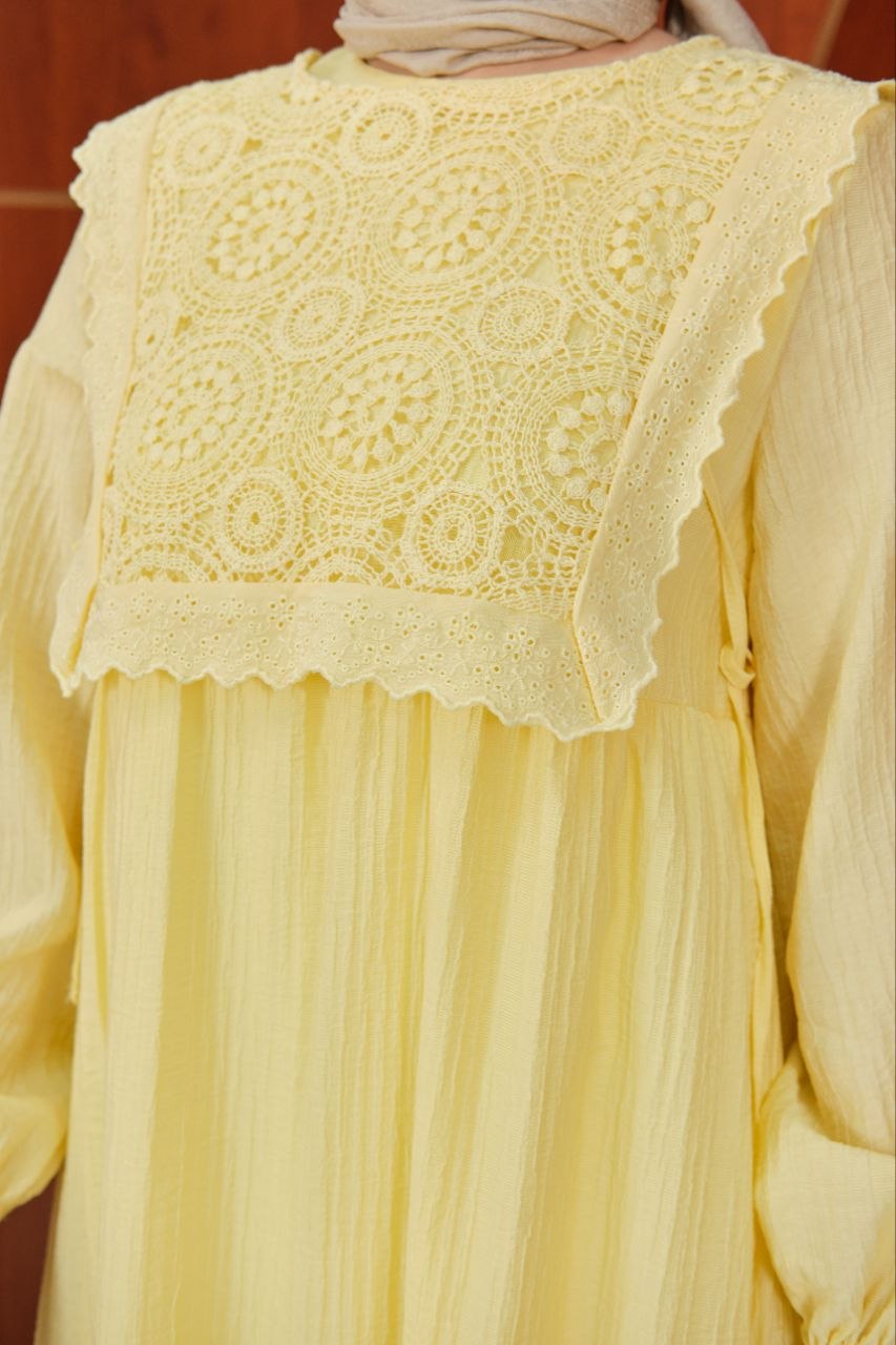 robe hazar– jaune robe hazar– jaune