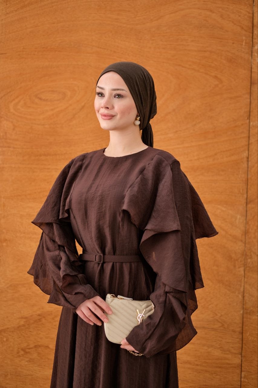 Robe Milisa - marron – Image 2