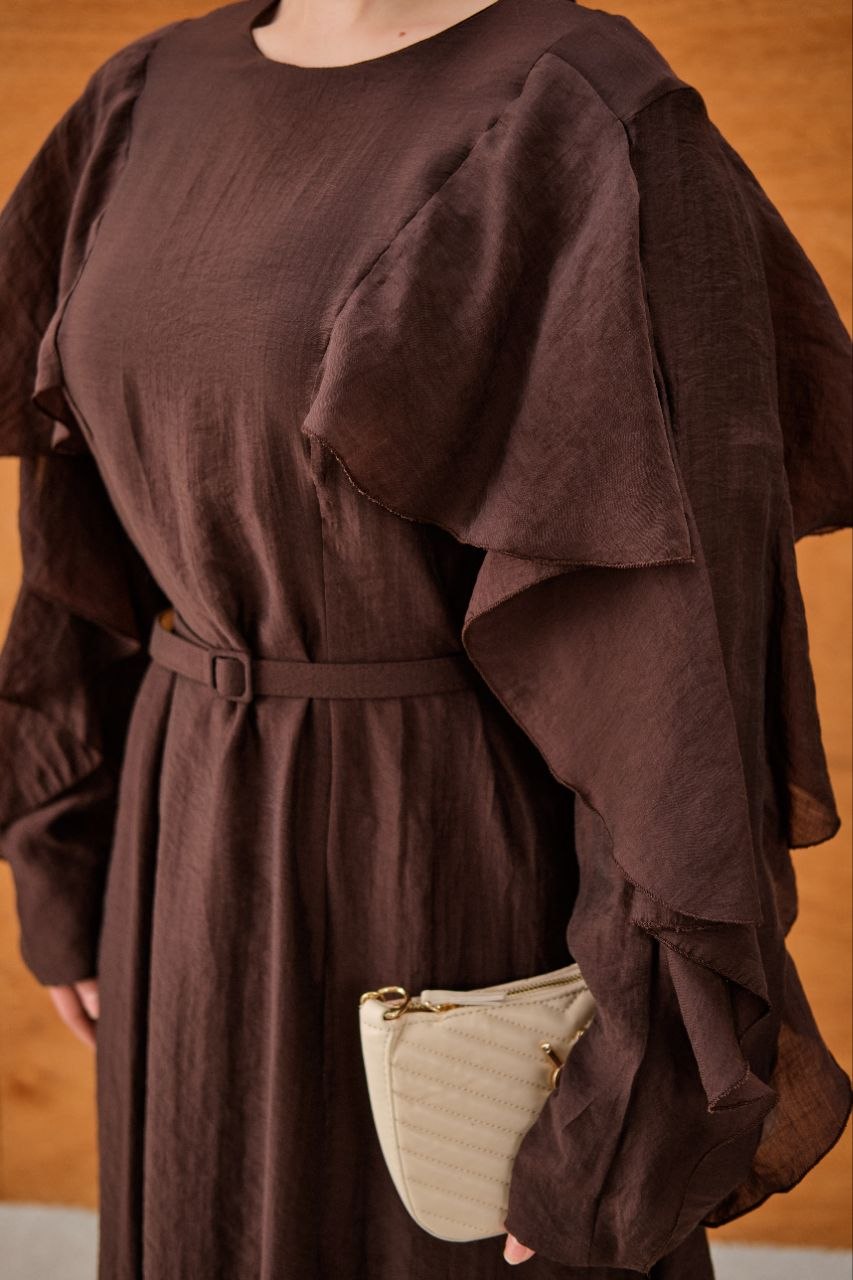 Robe Milisa - marron – Image 3