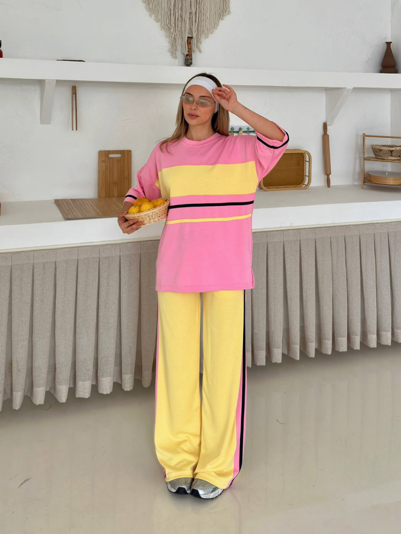 summer collor tenue oversize